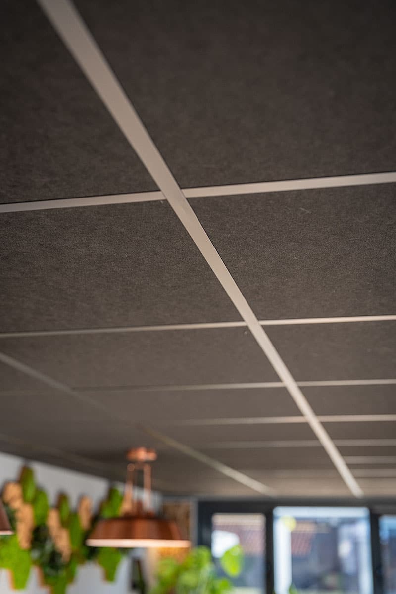 Black Ceiling Tiles